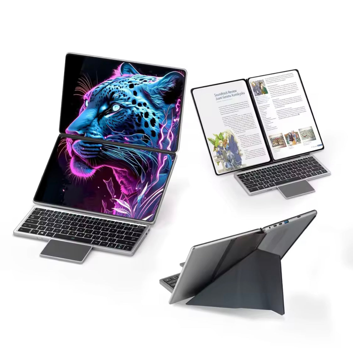 Dual screen pc