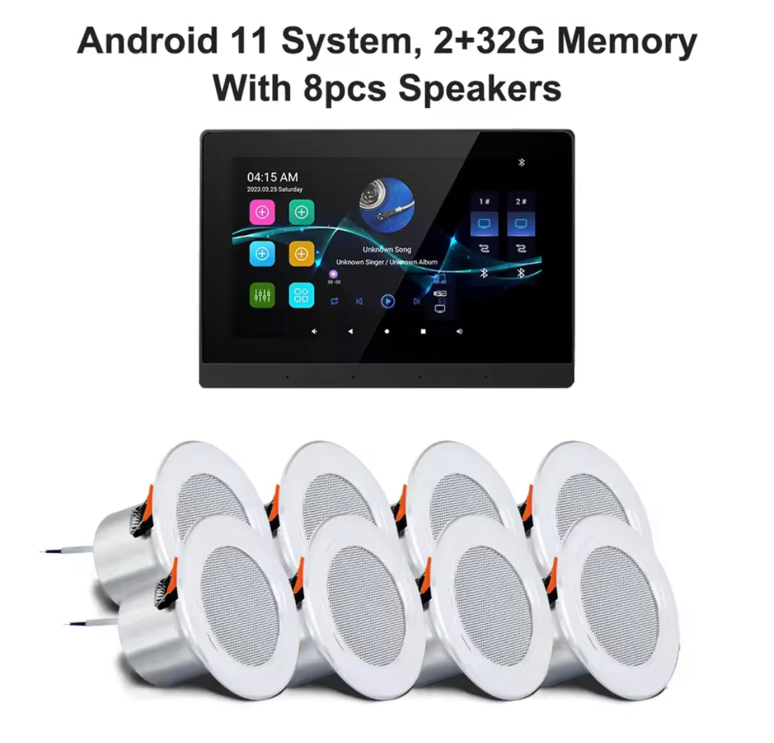Wi-Fi Bluetooth Wall Amplifier